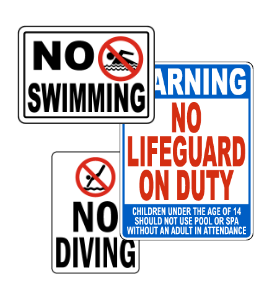 Pool Signs
