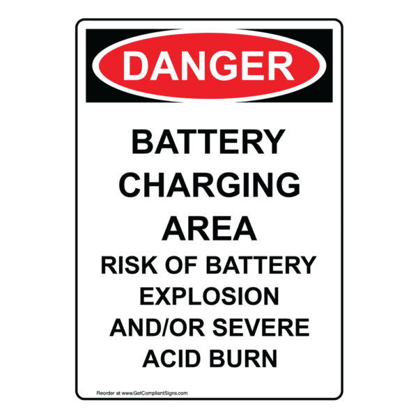 Danger Battery Charging Risk Of Burn Or Explosion