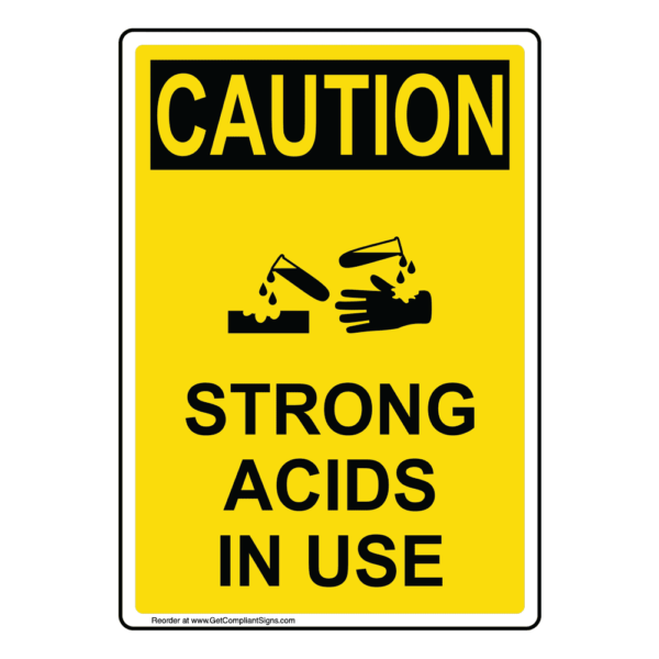 Stong Acids In Use